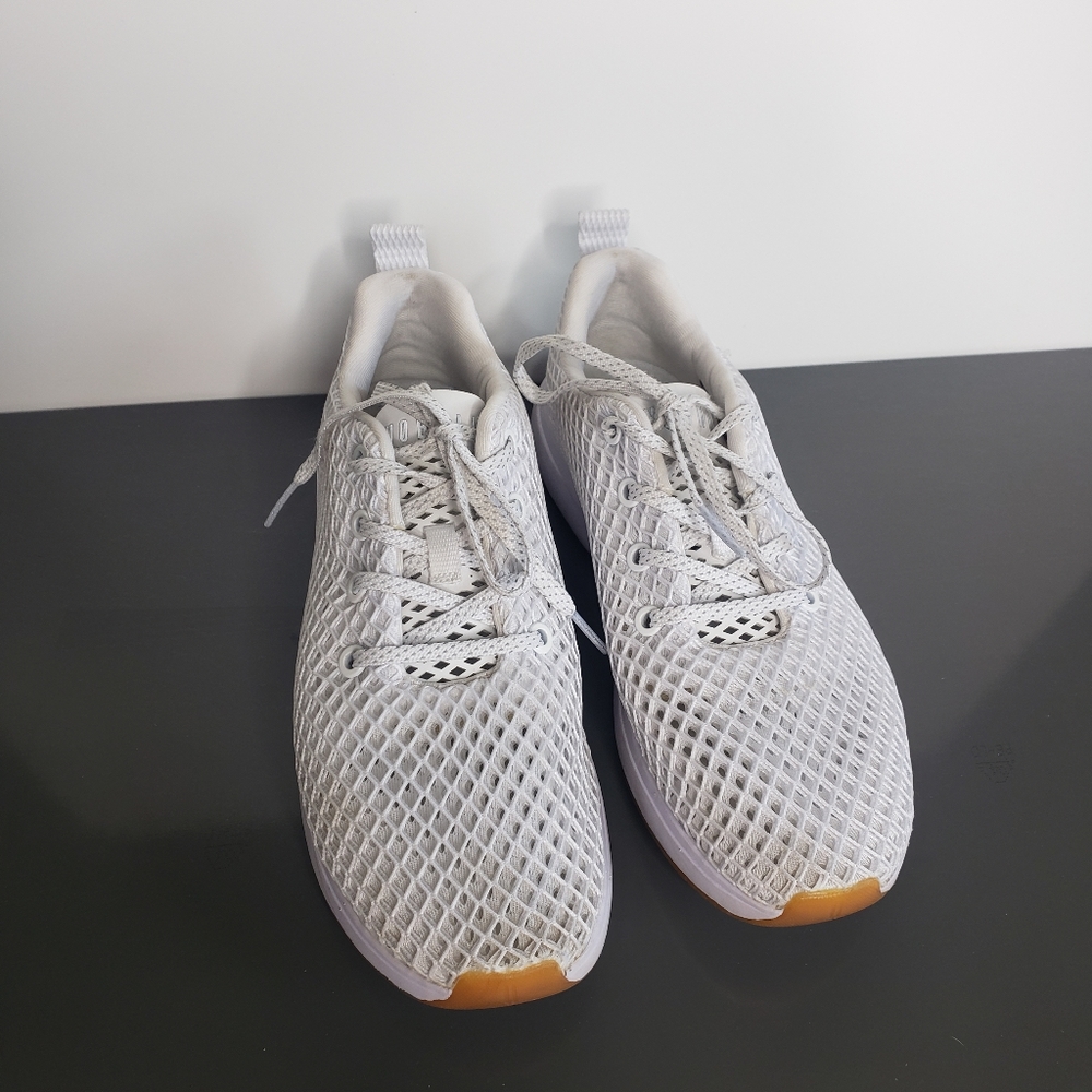 Nobull White Mesh Runner Sneaker